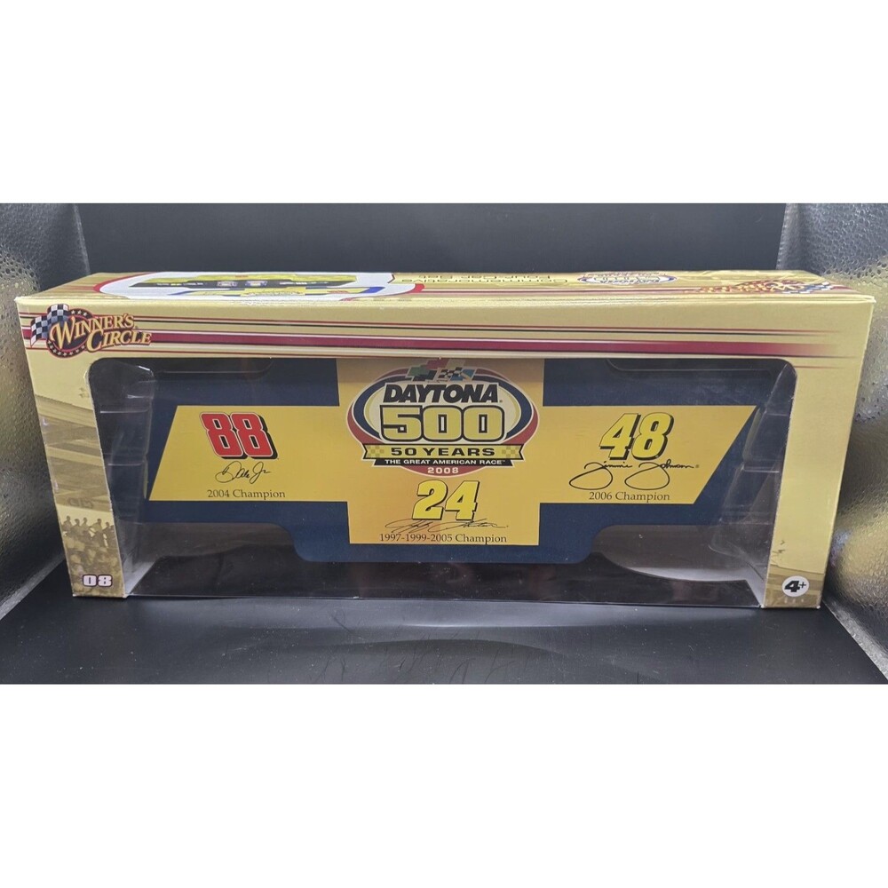 Nascar Winners Circle Daytona 500 50 Years Commemorative Four Car Set
